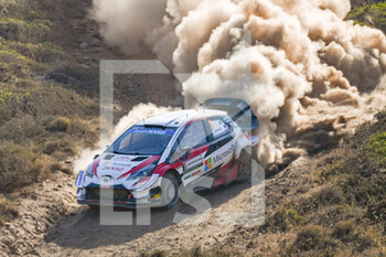 2019-06-16 - Kris Meeke, su Toyota Yaris WRC Plus, alla Prova Speciale 17 - WRC - RALLY ITALIA SARDEGNA - DAY 04 - RALLY - MOTORS